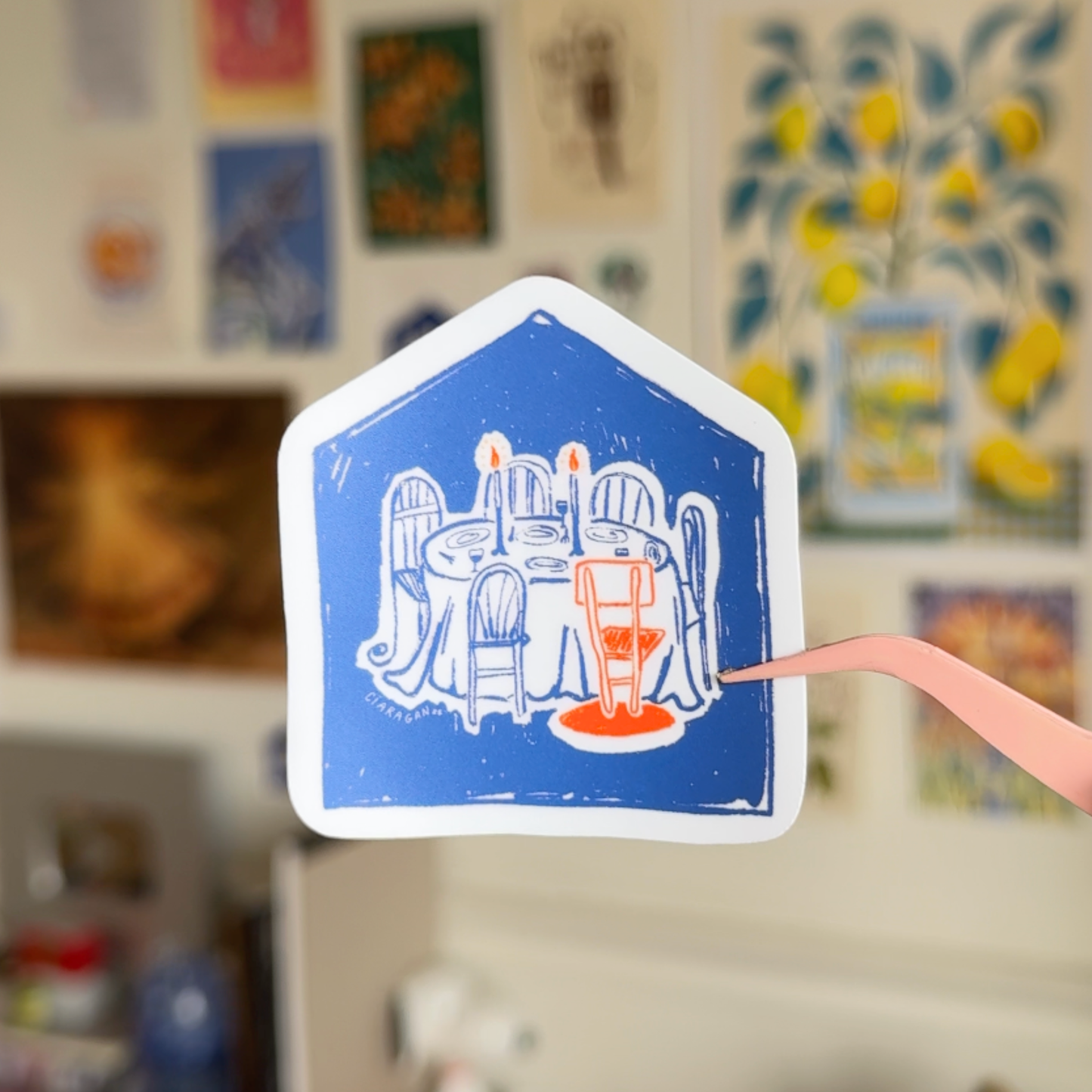 A Seat For You Sticker