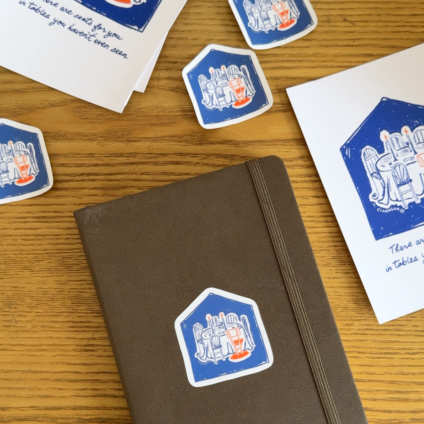 A Seat For You Sticker