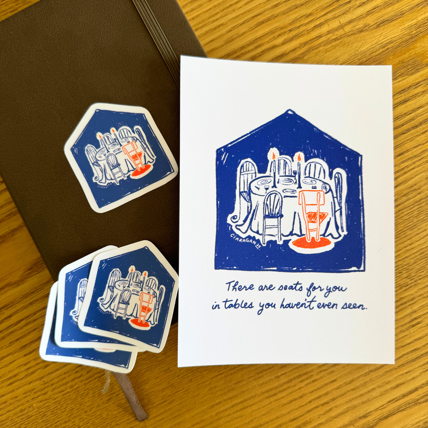 A Seat For You Sticker