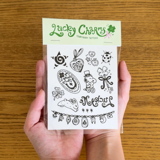 Lucky Charms | Temporary Tattoo Pack