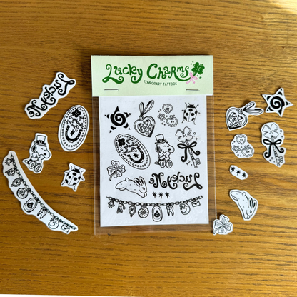 Lucky Charms | Temporary Tattoo Pack