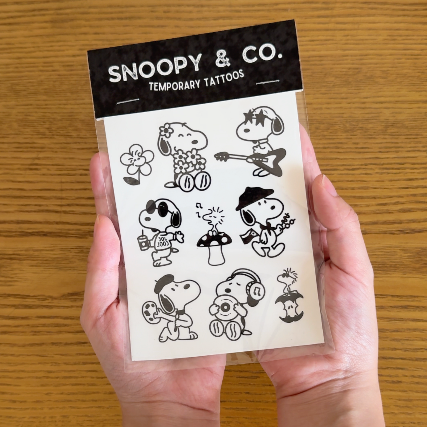 Snoopy & Co. | Temporary Tattoo Pack