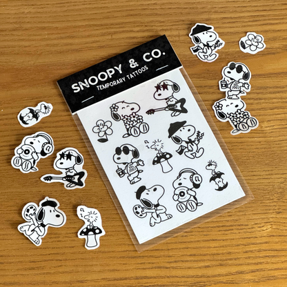 Snoopy & Co. | Temporary Tattoo Pack