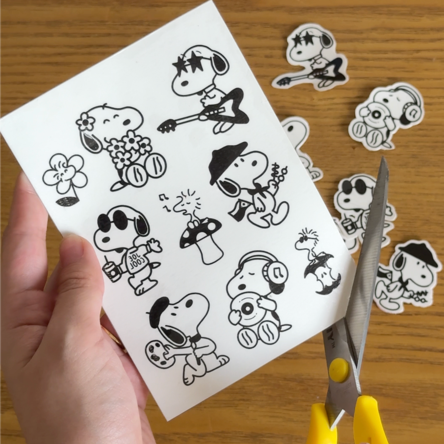 Snoopy & Co. | Temporary Tattoo Pack